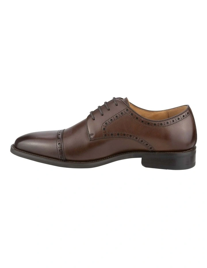 Chadwick Cap Toe Derby Shoe in Brown image 3