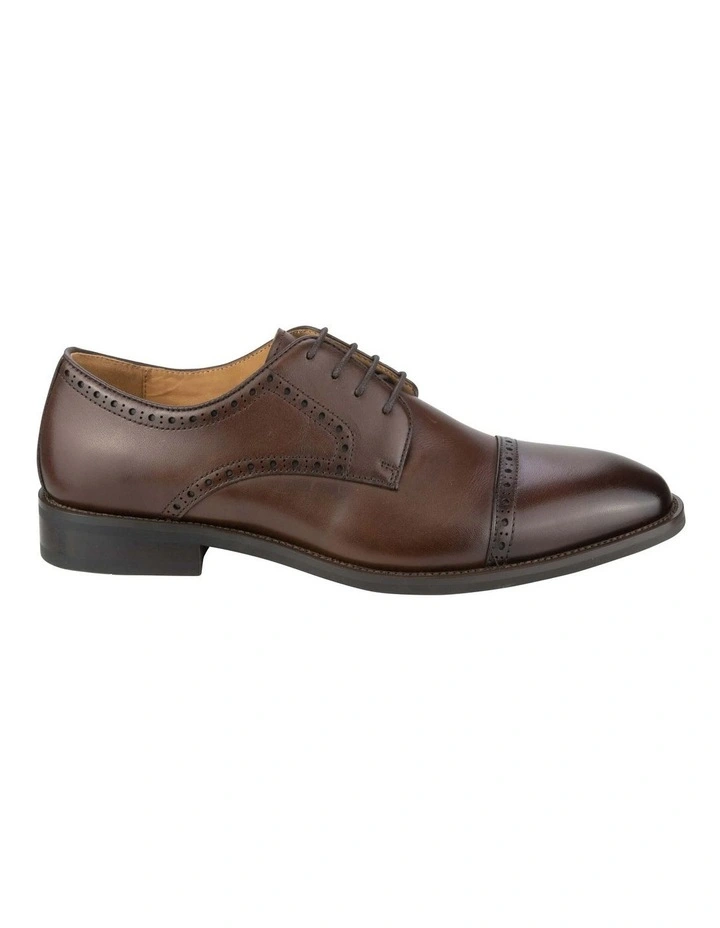 Chadwick Cap Toe Derby Shoe in Brown image 5