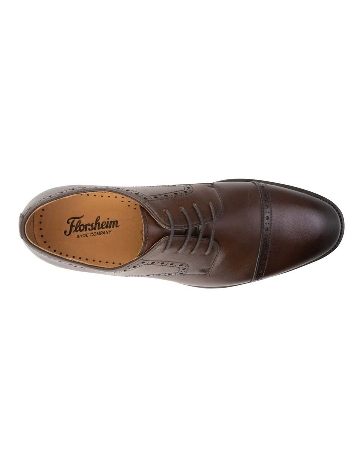 Chadwick Cap Toe Derby Shoe in Brown image 6