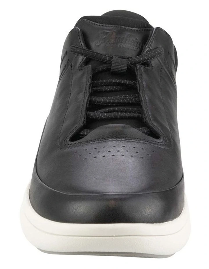 Fortress Perf Toe Elastic Sneaker in Black image 2