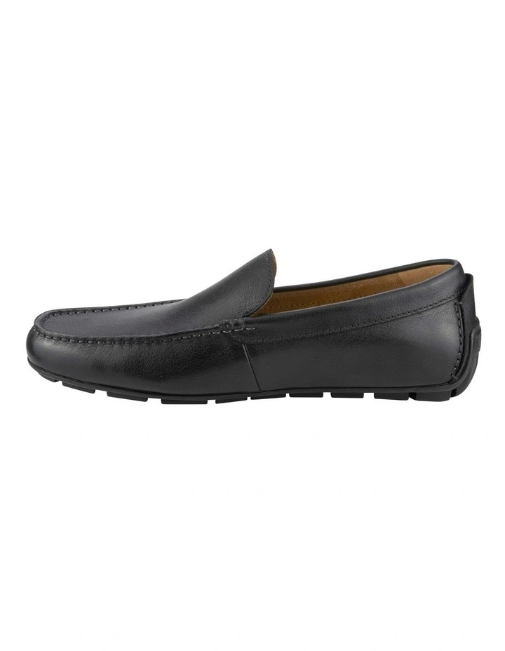 Motor Moc Toe Driver Shoe in Black image 3