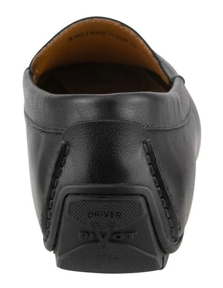 Motor Moc Toe Driver Shoe in Black image 4