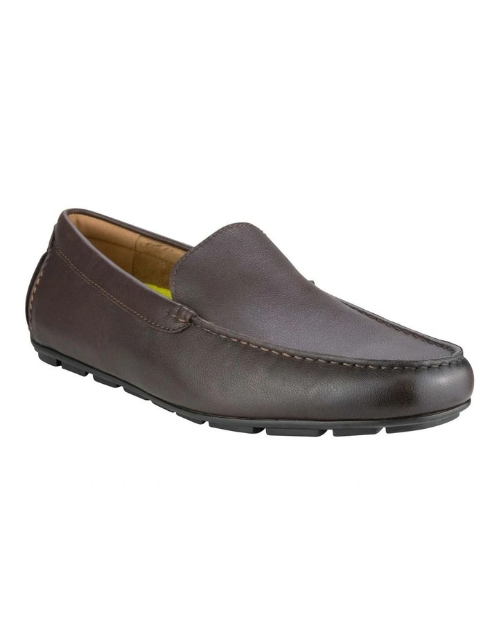 Motor Moc Toe Driver Shoe in Brown image 1
