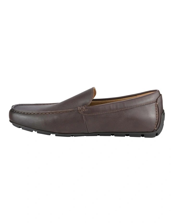 Motor Moc Toe Driver Shoe in Brown image 3