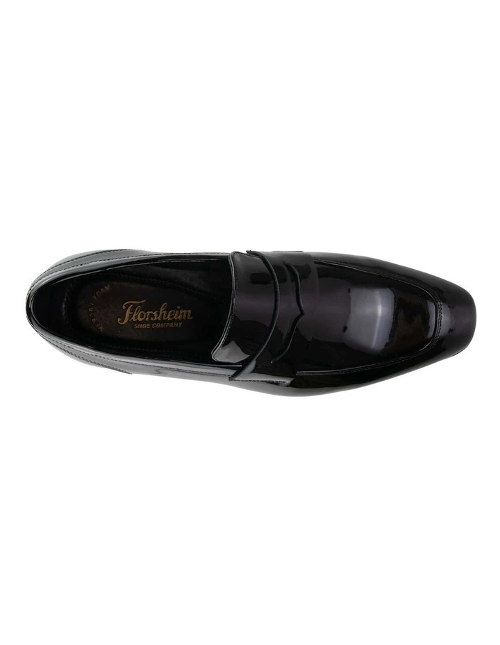 Tux Moc Toe Penny Slip On Shoes in Midnight image 6