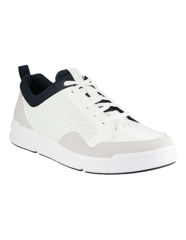 City Rally Lace To Toe Sneaker in White image 1
