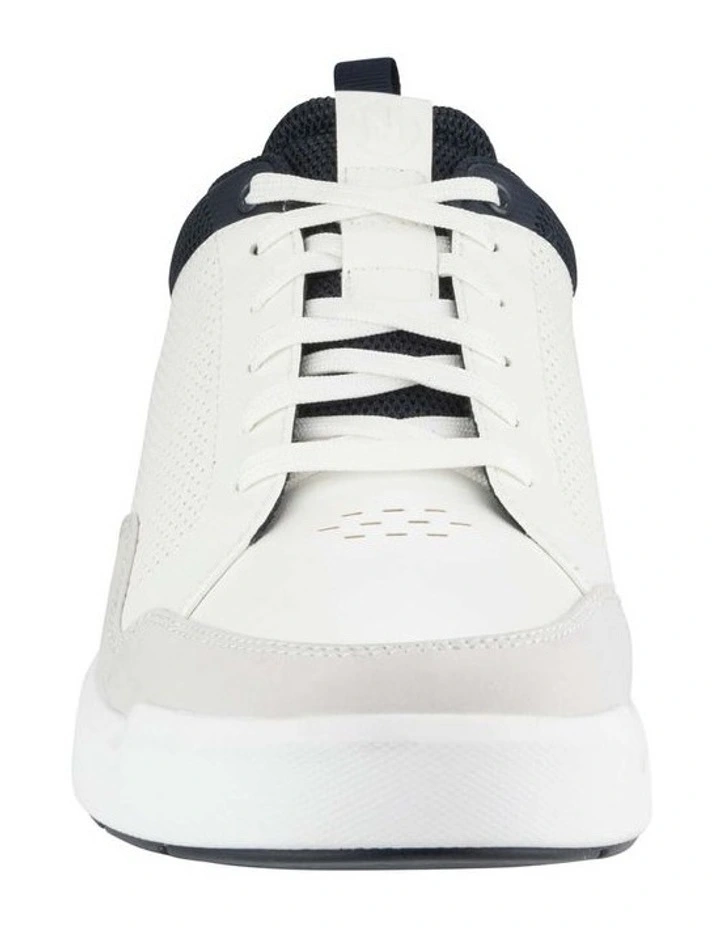 City Rally Lace To Toe Sneaker in White image 2