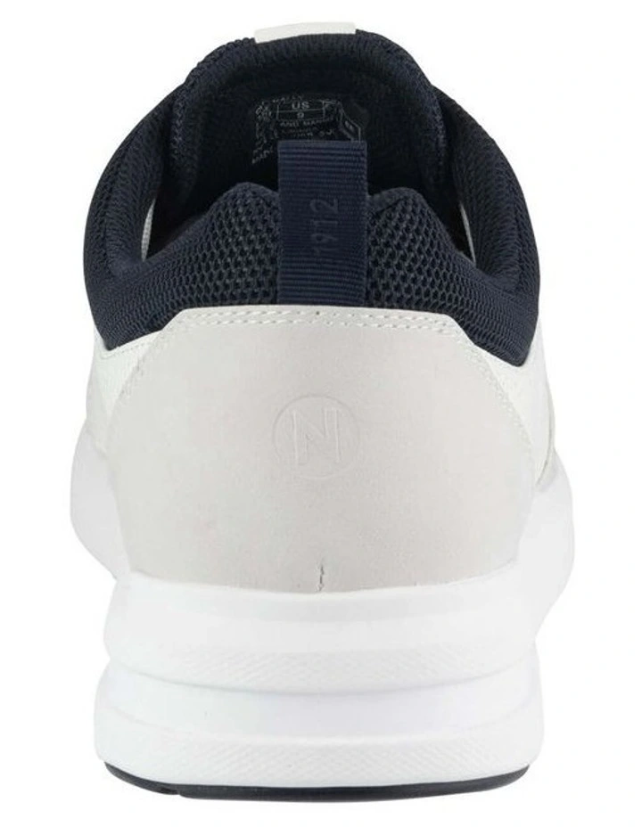 City Rally Lace To Toe Sneaker in White image 4