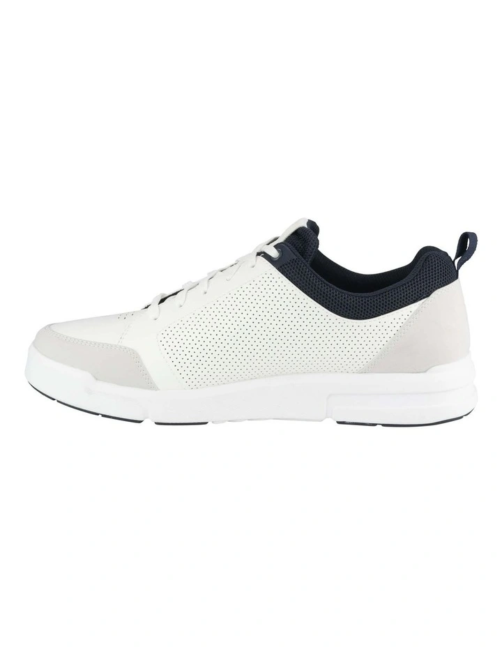 City Rally Lace To Toe Sneaker in White image 5