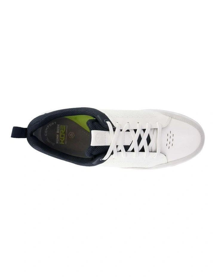 City Rally Lace To Toe Sneaker in White image 6