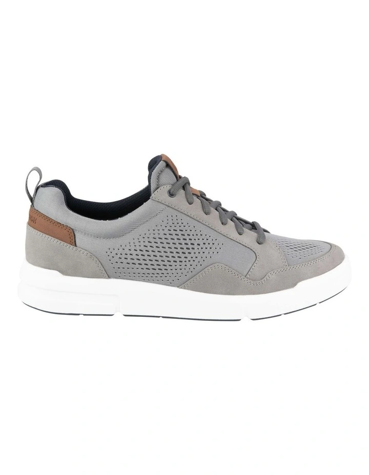 City Rally Knit Lace To Toe Sneaker in Grey image 3
