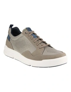 City Rally Knit Lace To Toe Sneaker in Khaki