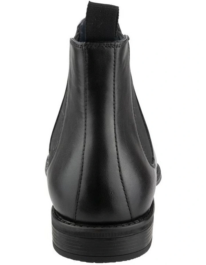 Chatham Plain Toe Chelsea Boot in Black image 4