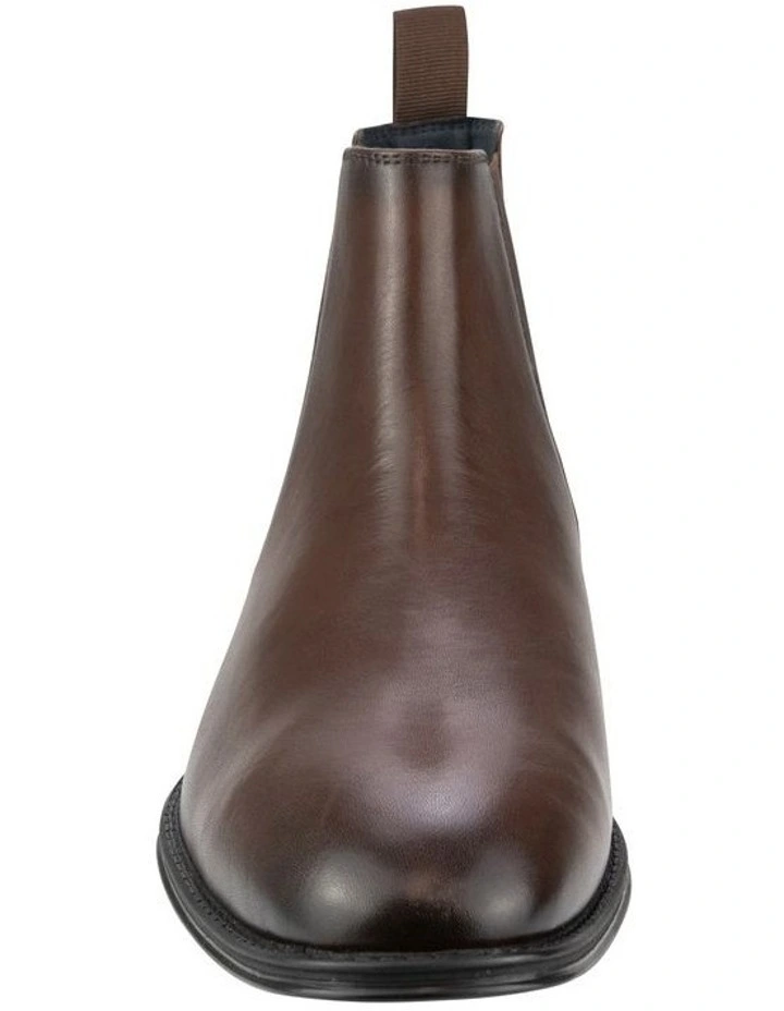 Chatham Plain Toe Chelsea Boot in Brown image 2
