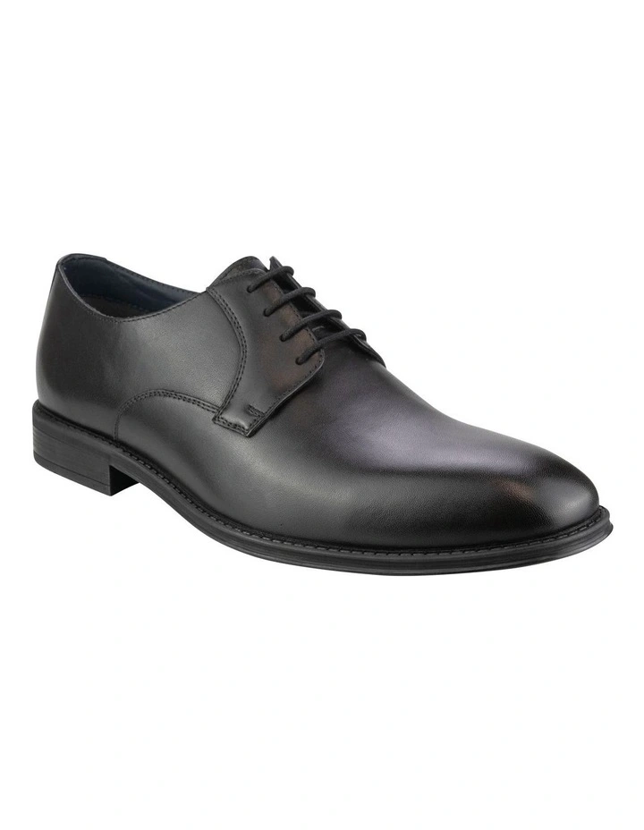 Chatham Plain Toe Derby Shoes in Black image 1