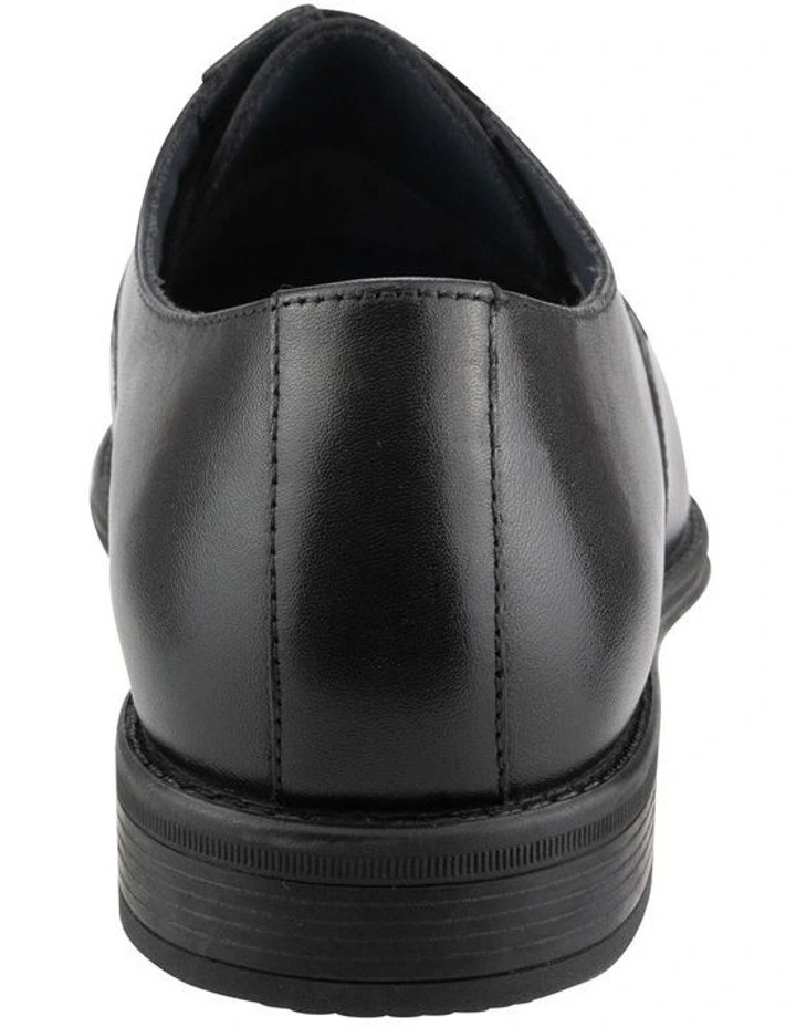 Chatham Plain Toe Derby Shoes in Black image 4