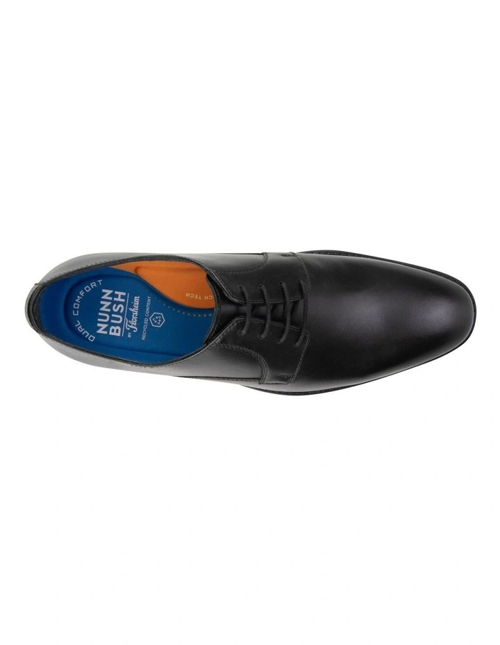 Chatham Plain Toe Derby Shoes in Black image 6