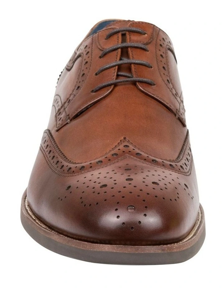 Arcus Wingtip Dress Shoe in Tan image 2