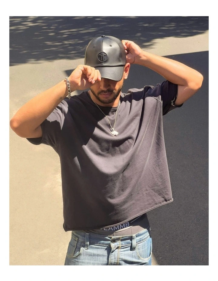 One Size Play Cap in Black image 3