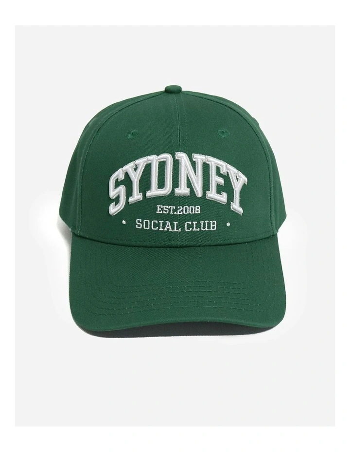 One Size S.S.C. Cap in Forest Green image 1