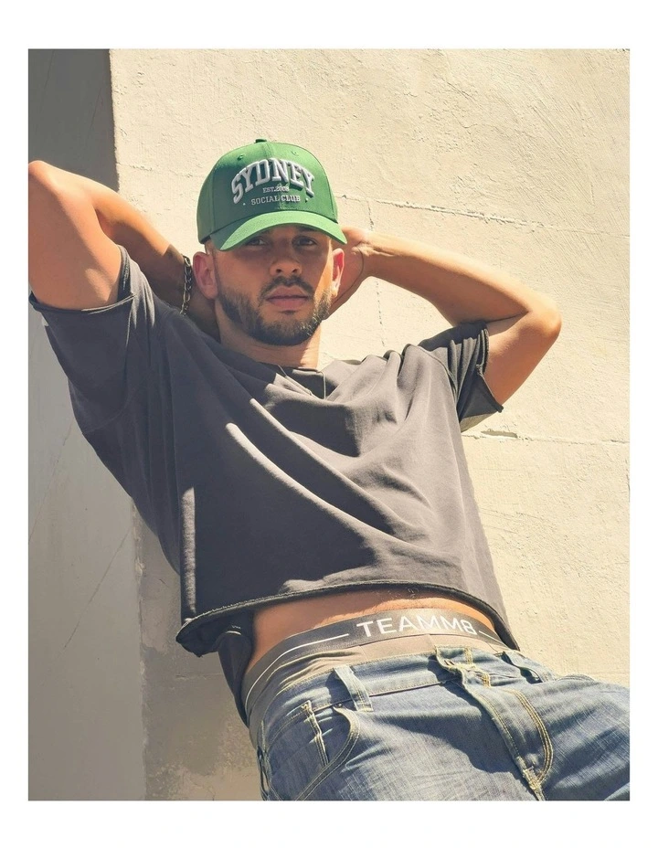 One Size S.S.C. Cap in Forest Green image 2