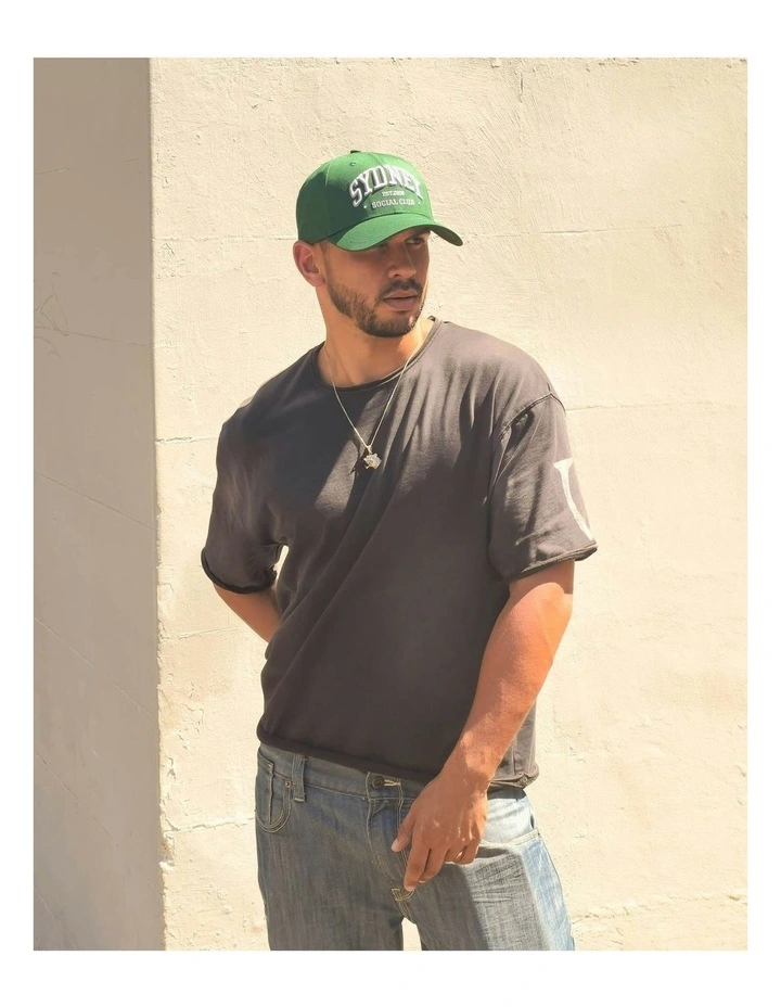 One Size S.S.C. Cap in Forest Green image 3