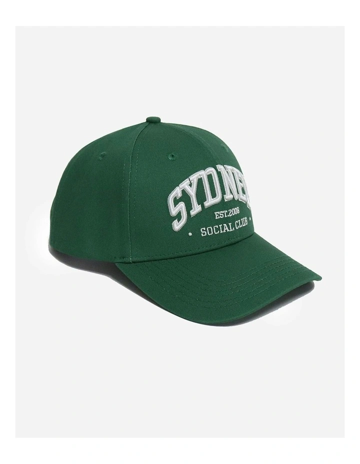 One Size S.S.C. Cap in Forest Green image 5
