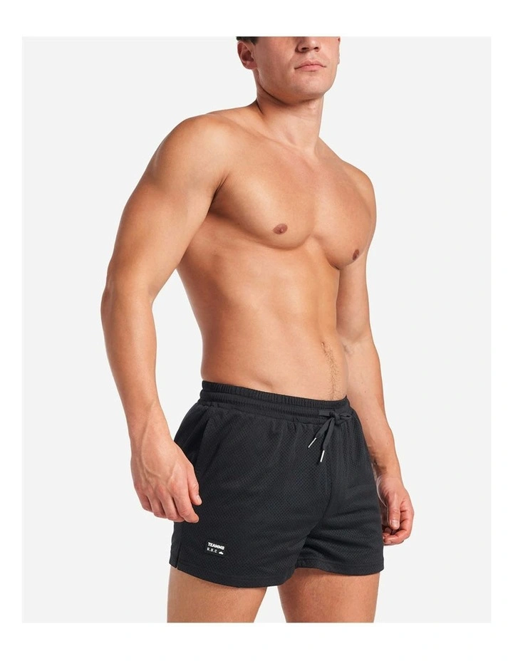 S.S.C. Mesh 3 Short in Black image 3
