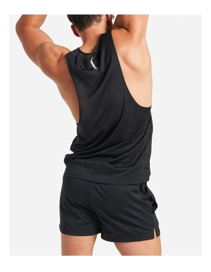 S.S.C. Mesh 3 Short in Black image 6