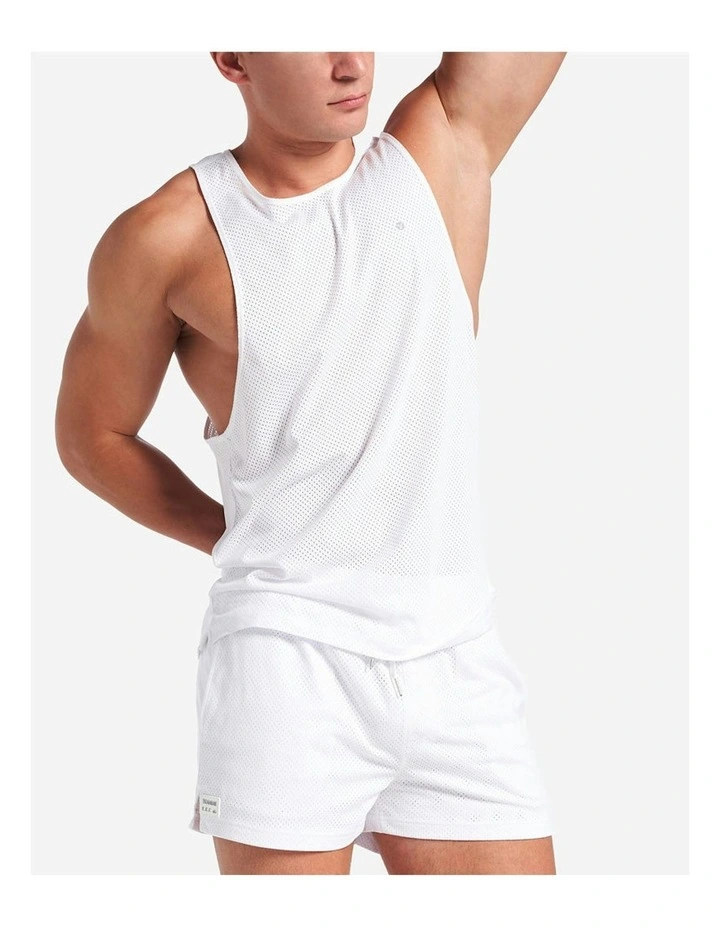 S.S.C. Mesh Tank in White image 5