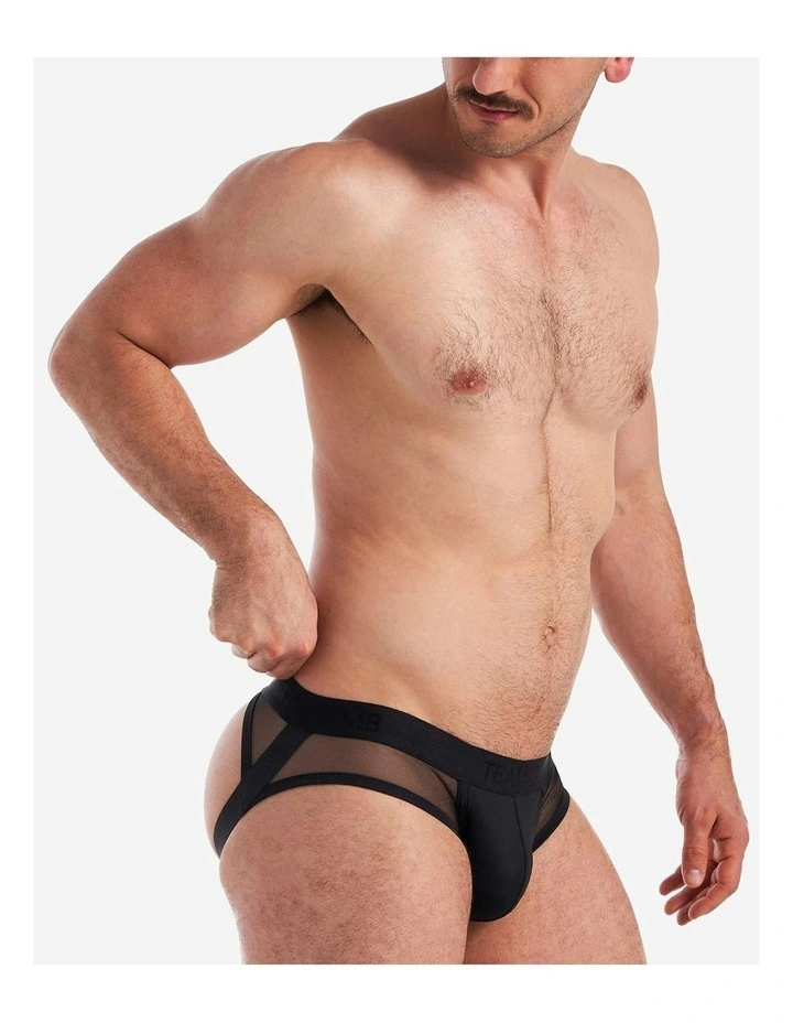Score Sheer Jock in Black image 2