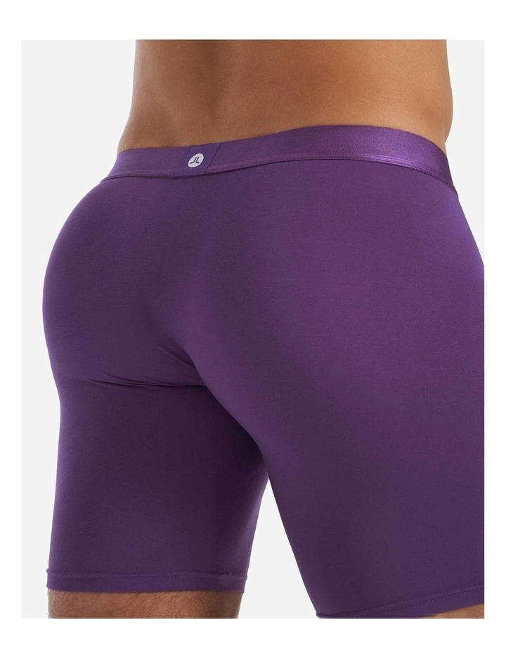 You Bamboo Boxer Brief in Bright Violet image 4