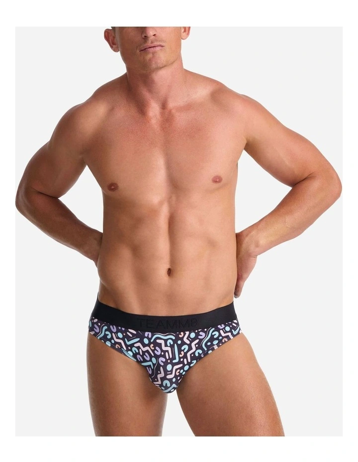 Gali Birriwal Brief in Navy image 1