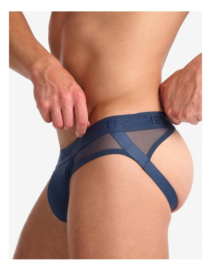 Score Sheer Jock in Midnight Navy image 4
