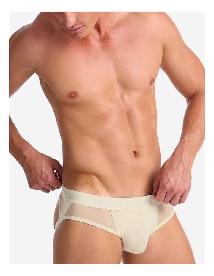 Score Sheer Jock in Cloud Cream image 3