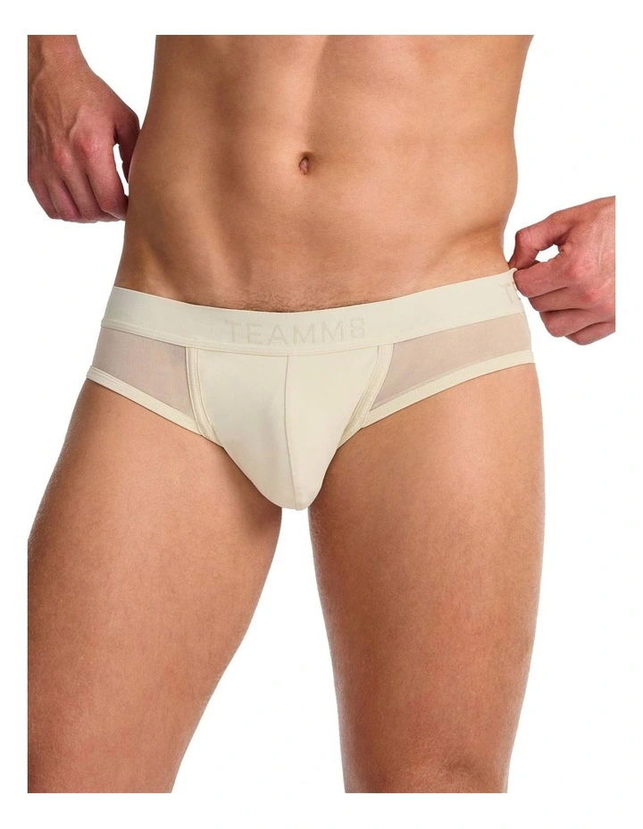 Score Sheer Jock in Cloud Cream image 4