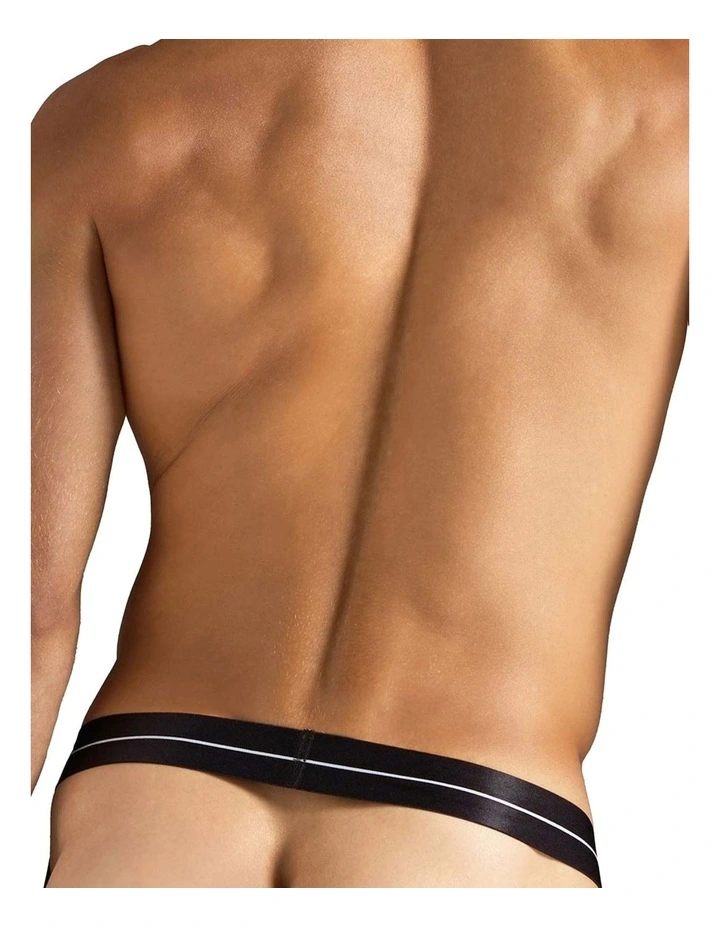 Icon Jockstrap in Black image 2