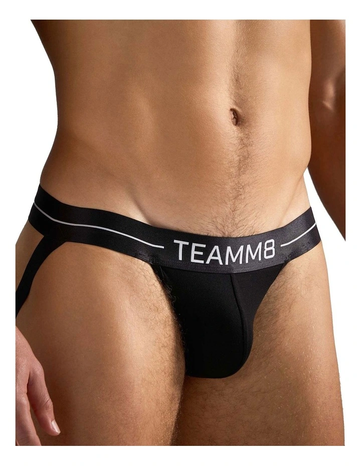 Icon Jockstrap in Black image 4