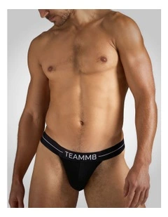Icon Thong in Black