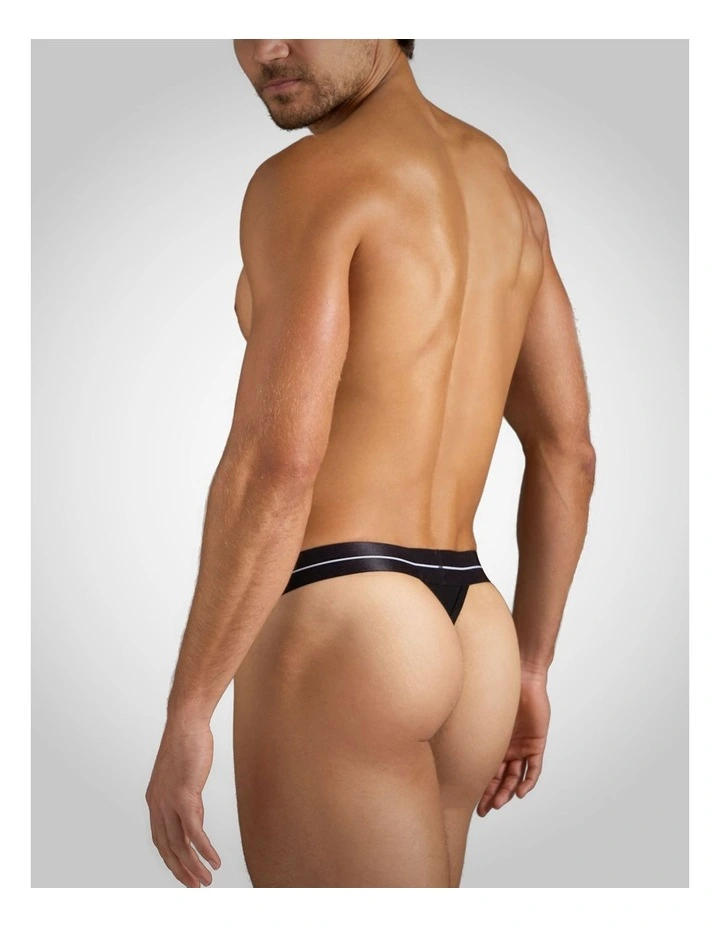 Icon Thong in Black image 2