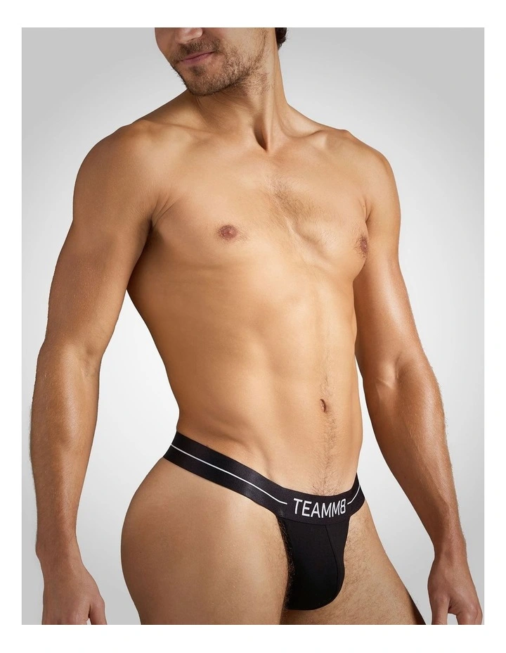 Icon Thong in Black image 3