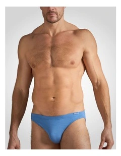 Body Bamboo Bikini Brief in Blue Haven
