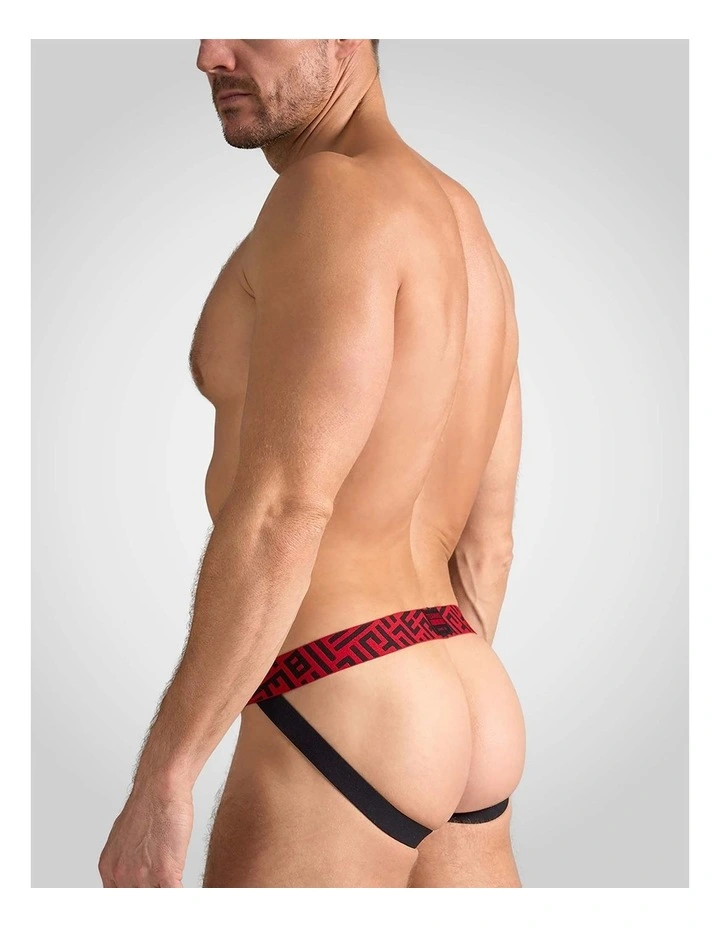 Impact Jockstrap in Code Red image 2