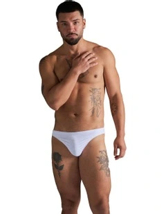 Standard Swim Thong in White