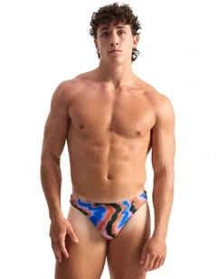 Reef Swim Thong in Blue Atoll