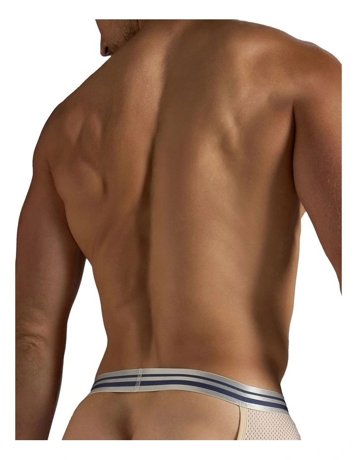 Racer Mesh Jockstrap in Ecru image 2