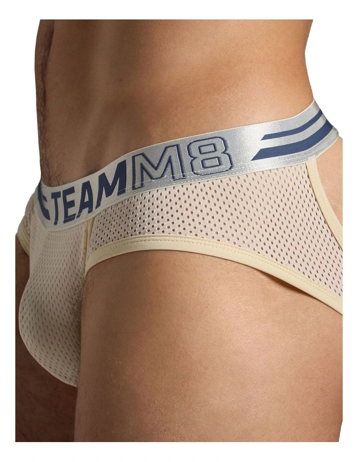 Racer Mesh Jockstrap in Ecru image 4