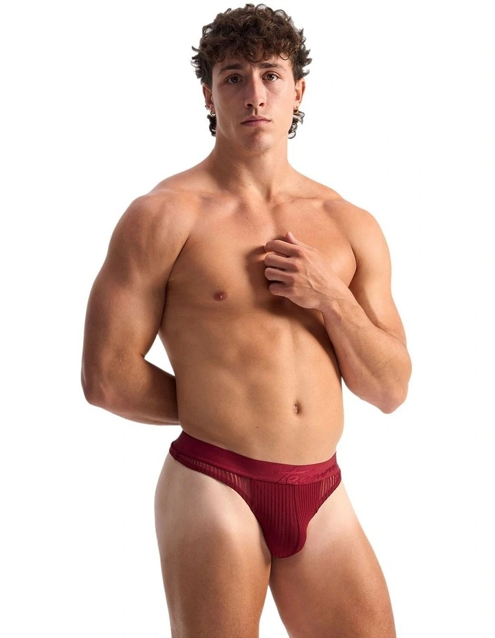 Casanova Thong in Cherry image 3