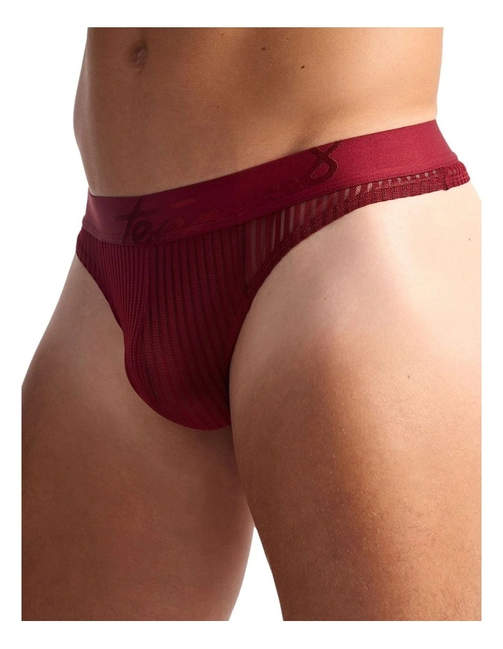 Casanova Thong in Cherry image 4