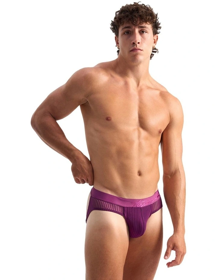 Casanova Jockstrap in Violet image 2
